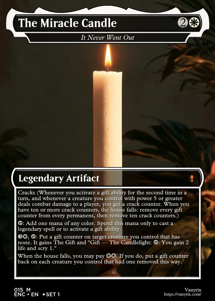 The Miracle Candle