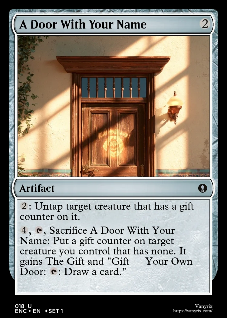 A Door With Your Name