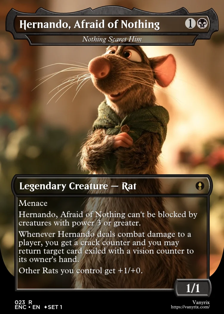 Hernando, Afraid of Nothing