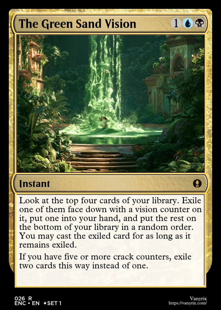 The Green Sand Vision