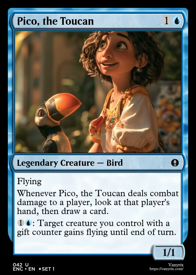 Pico, the Toucan