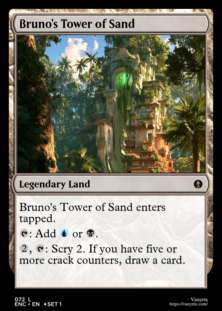 Bruno's Tower of Sand
