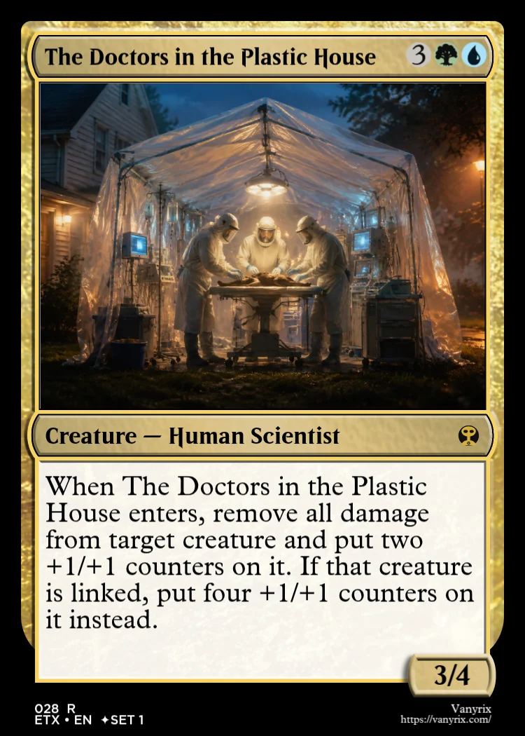 The Doctors in the Plastic House