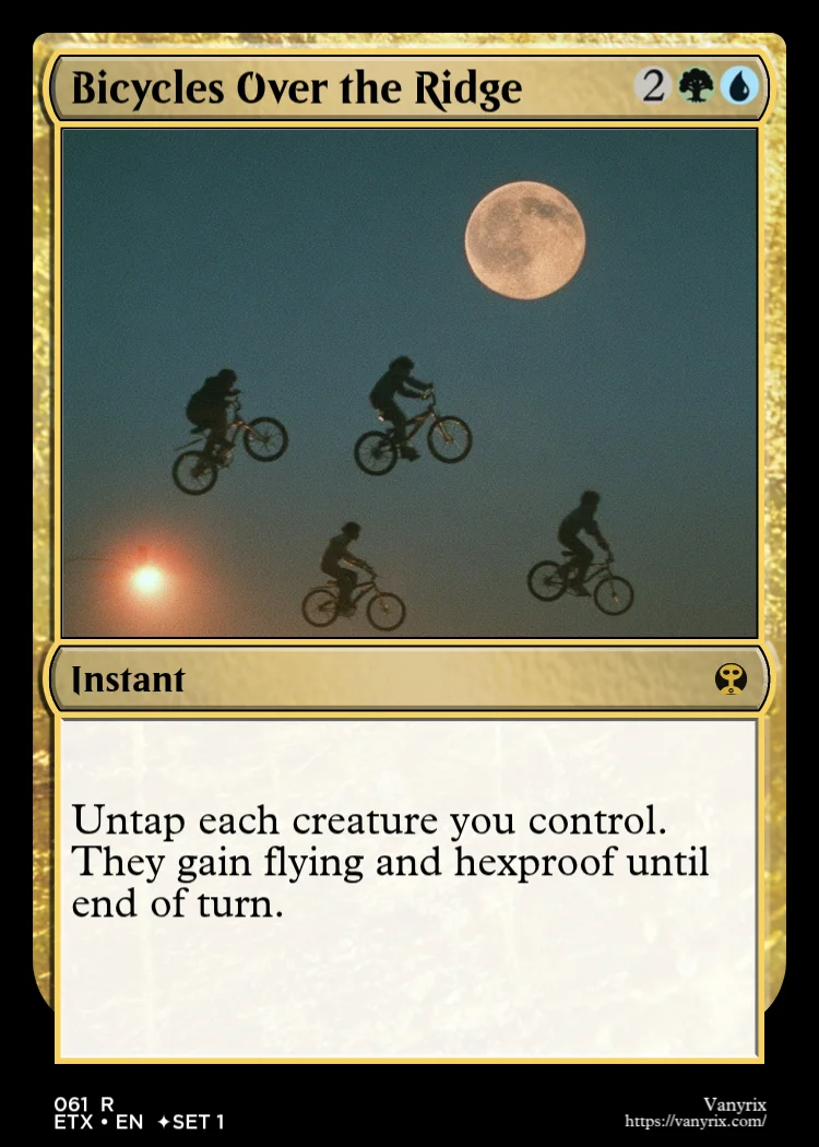 Bicycles Over the Ridge