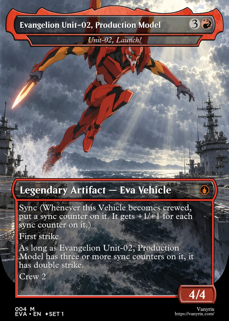 Evangelion Unit-02, Production Model