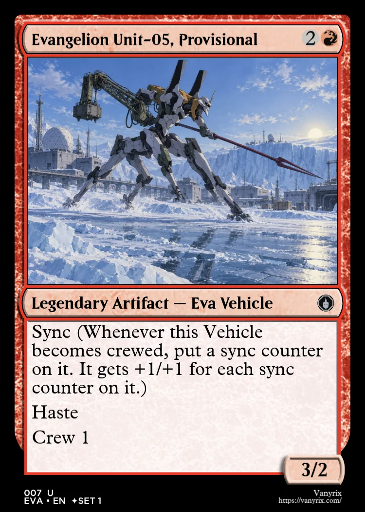 Evangelion Unit-05, Provisional