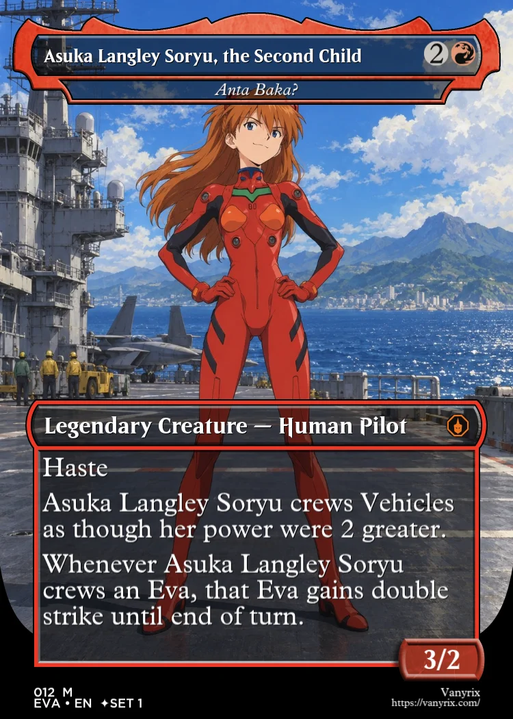 Asuka Langley Soryu, the Second Child