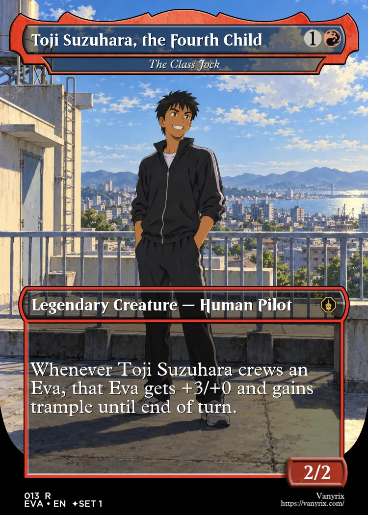 Toji Suzuhara, the Fourth Child