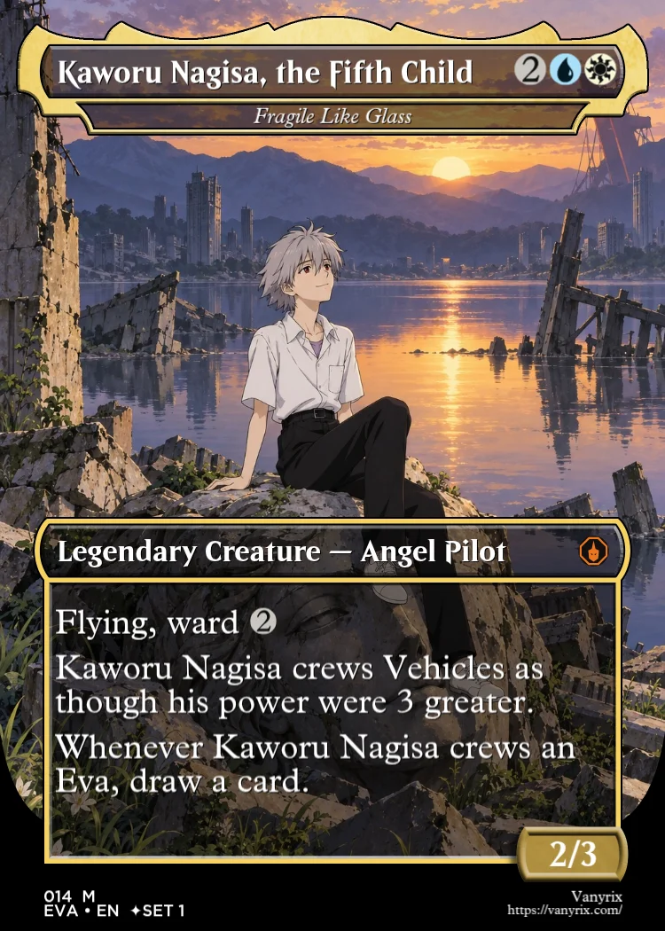 Kaworu Nagisa, the Fifth Child