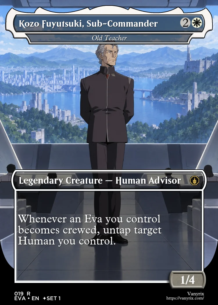 Kozo Fuyutsuki, Sub-Commander