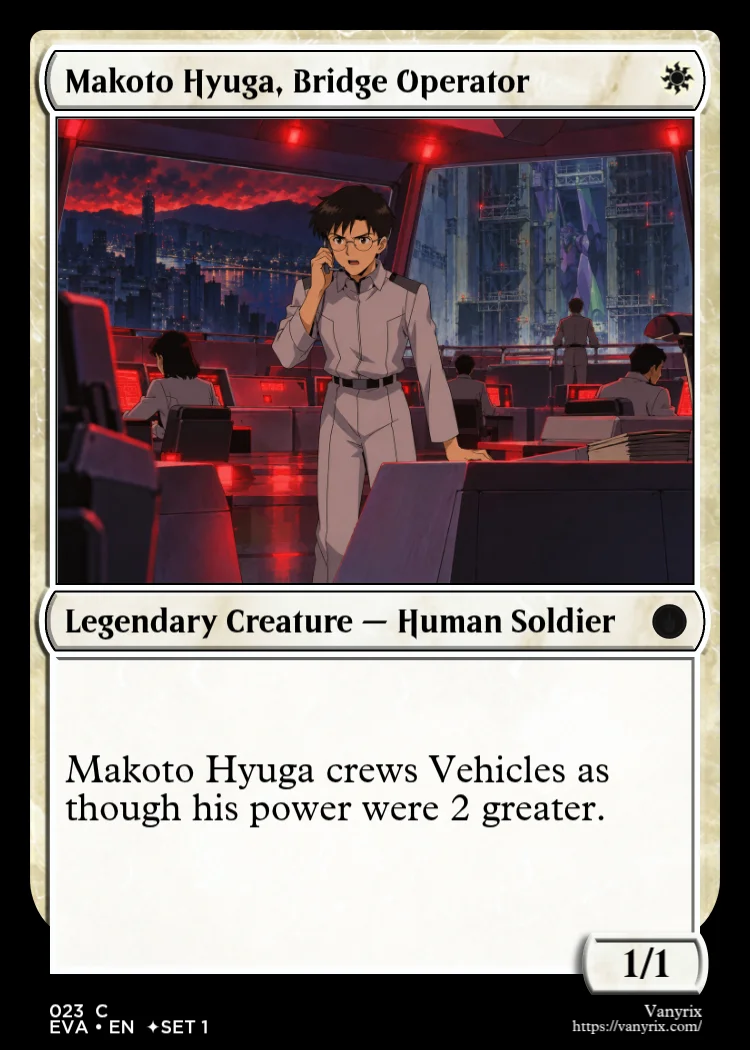 Makoto Hyuga, Bridge Operator