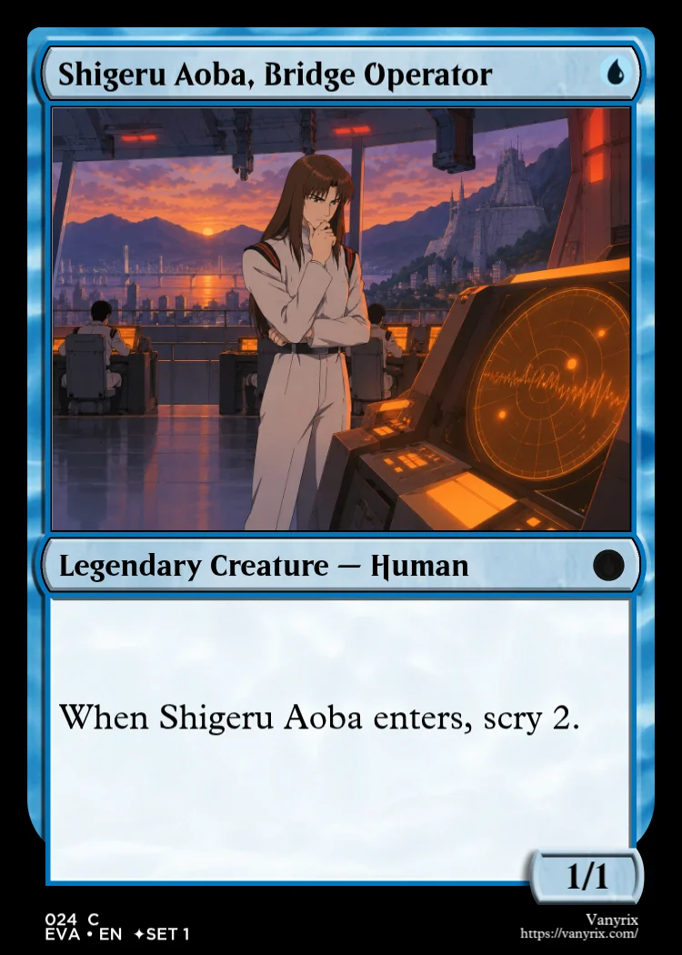 Shigeru Aoba, Bridge Operator