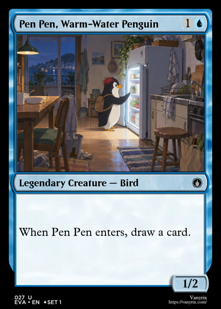 Pen Pen, Warm-Water Penguin