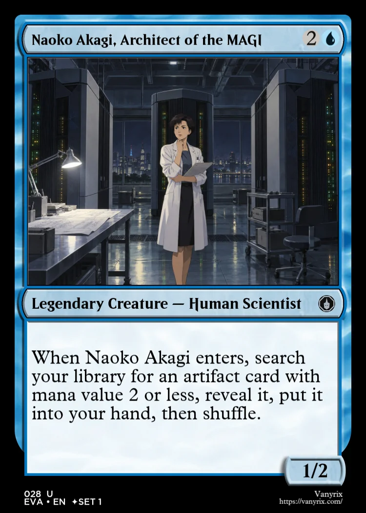 Naoko Akagi, Architect of the MAGI