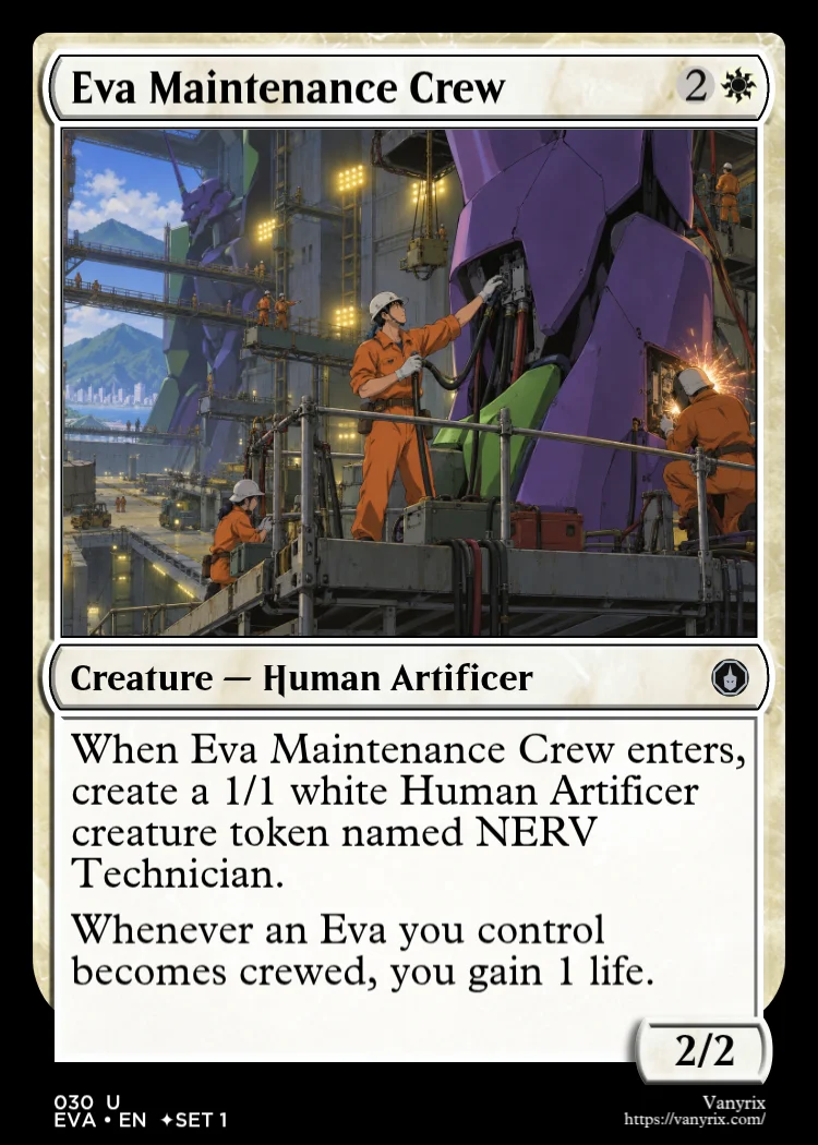 Eva Maintenance Crew