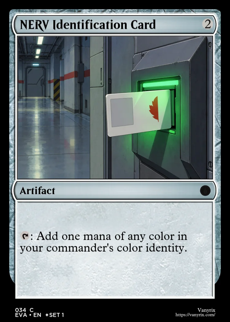 NERV Identification Card
