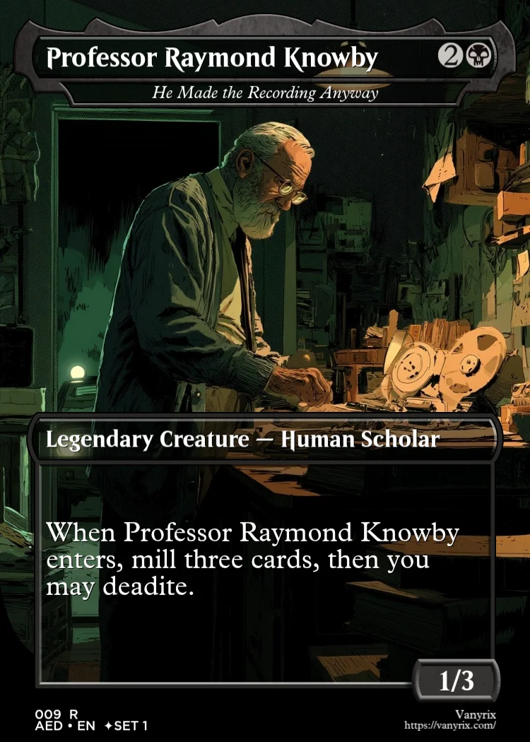Professor Raymond Knowby