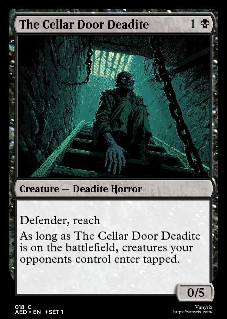 The Cellar Door Deadite