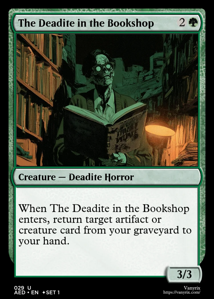 The Deadite in the Bookshop