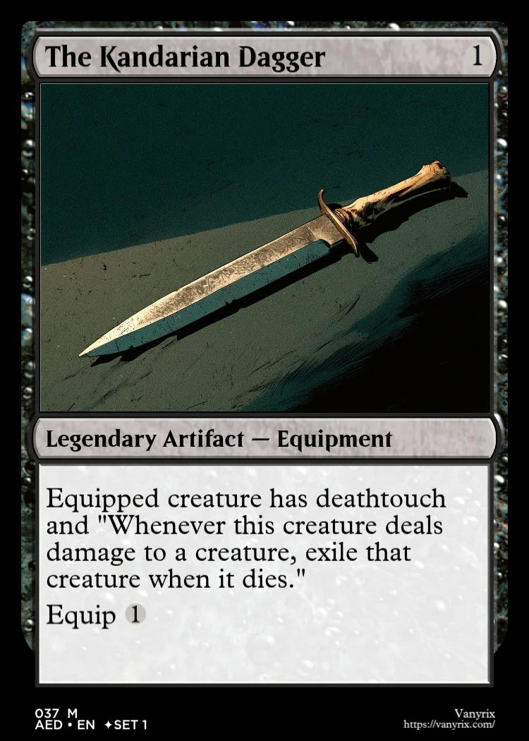 The Kandarian Dagger