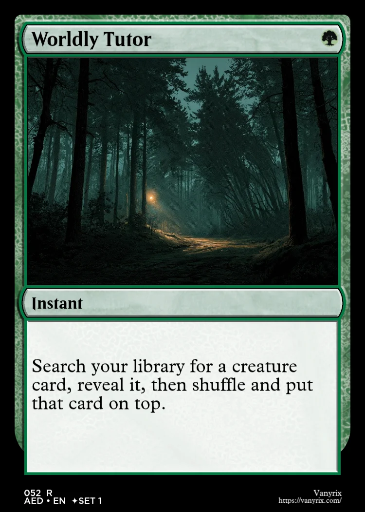 Worldly Tutor