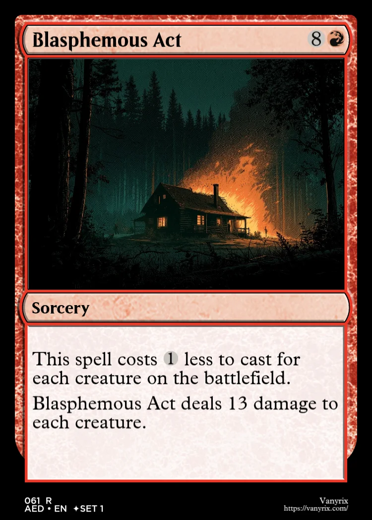 Blasphemous Act
