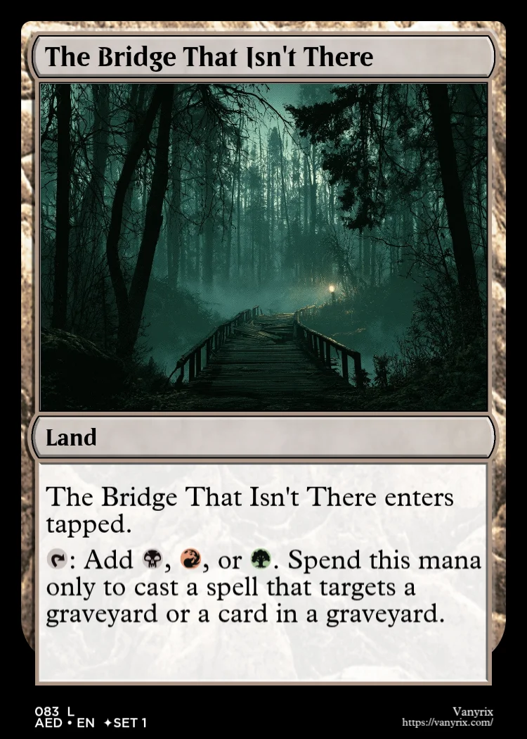 The Bridge That Isn't There