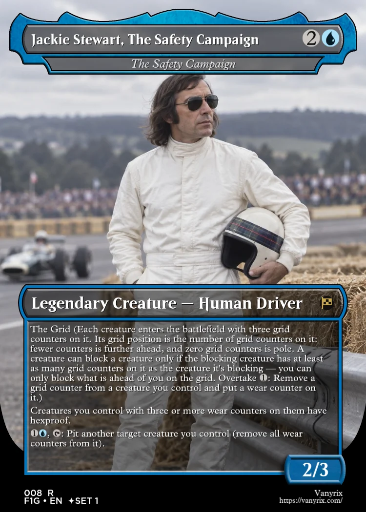 Jackie Stewart, The Safety Campaign