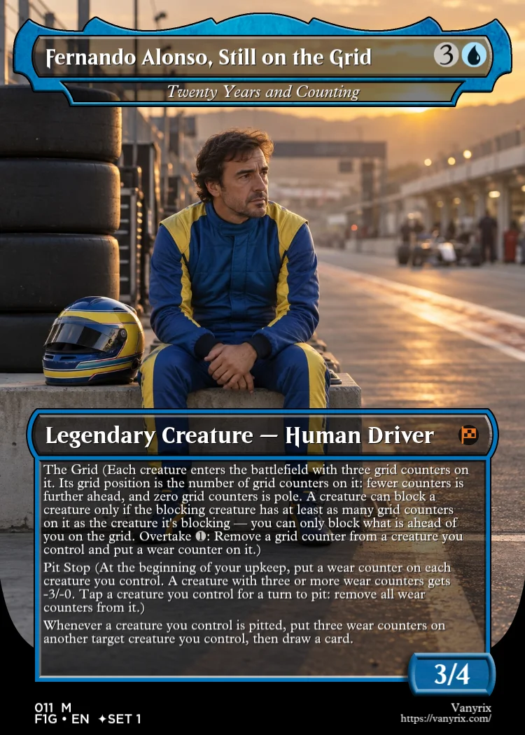 Fernando Alonso, Still on the Grid