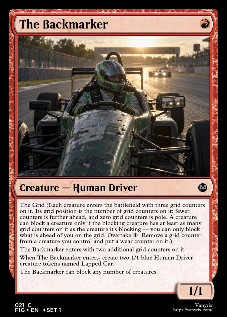 The Backmarker