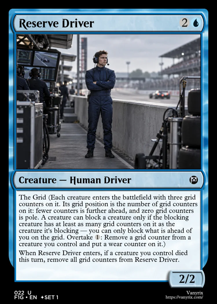 Reserve Driver
