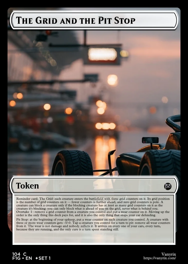 The Grid and the Pit Stop