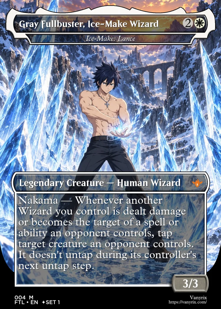 Gray Fullbuster, Ice-Make Wizard