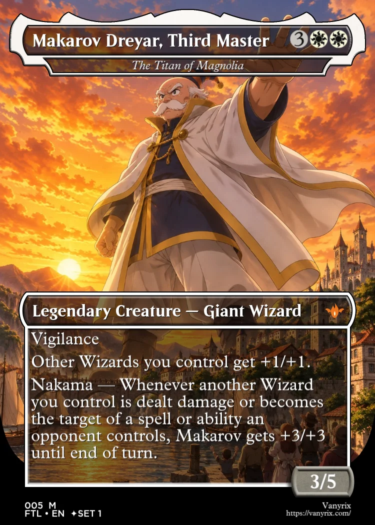 Makarov Dreyar, Third Master