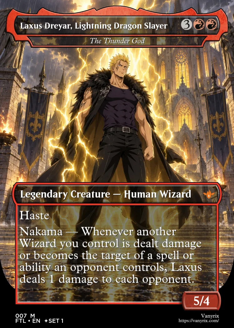 Laxus Dreyar, Lightning Dragon Slayer