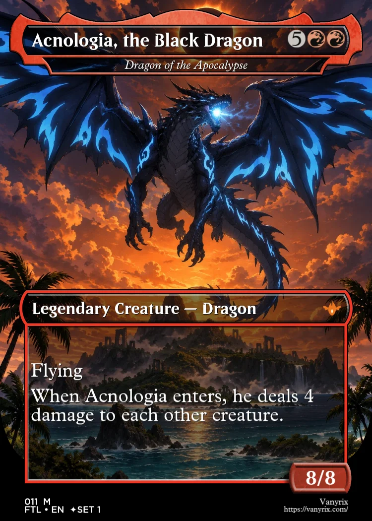 Acnologia, the Black Dragon