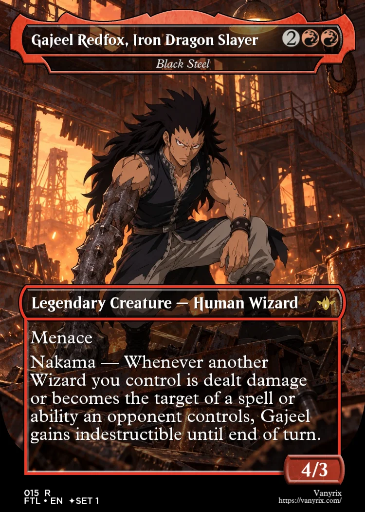Gajeel Redfox, Iron Dragon Slayer