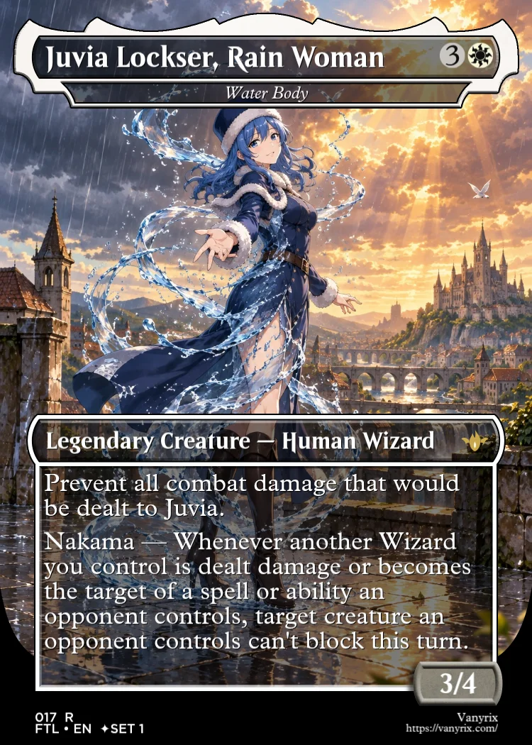 Juvia Lockser, Rain Woman
