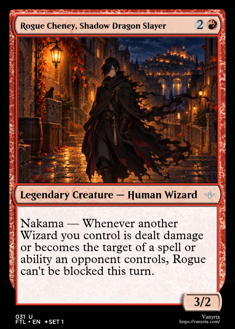 Rogue Cheney, Shadow Dragon Slayer