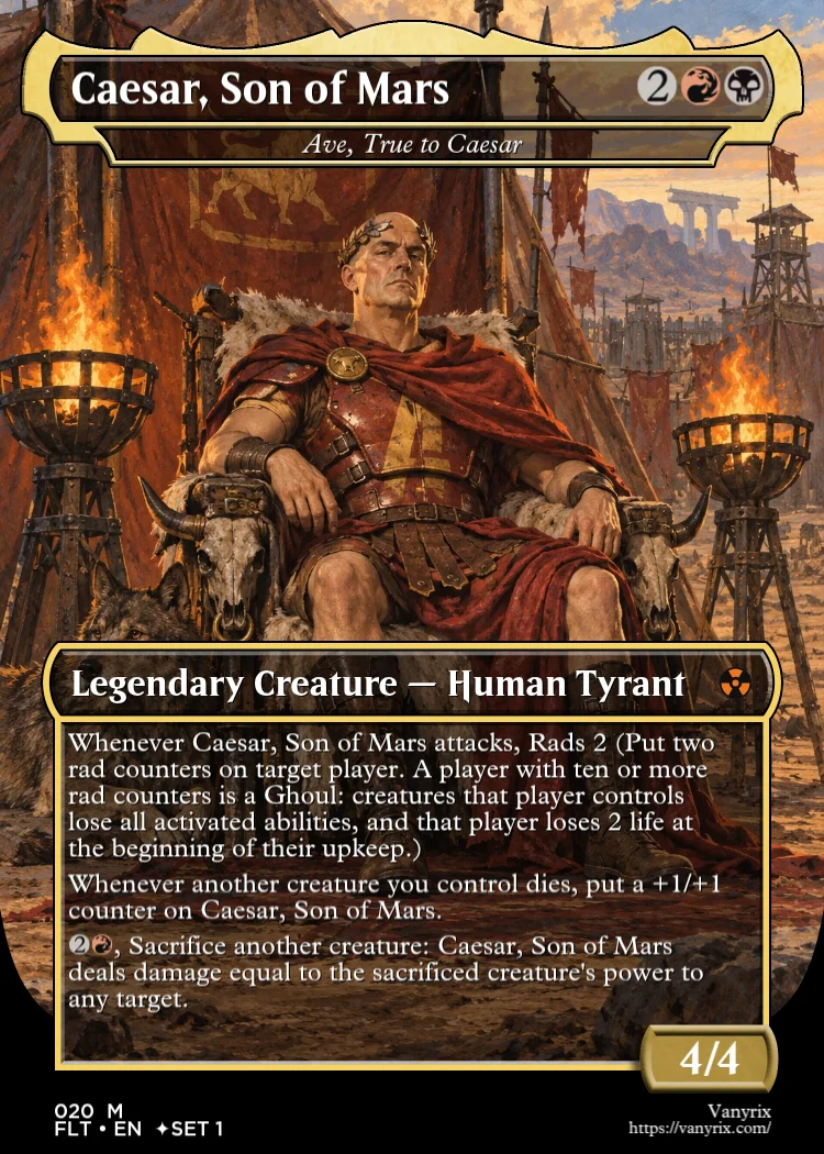 Caesar, Son of Mars
