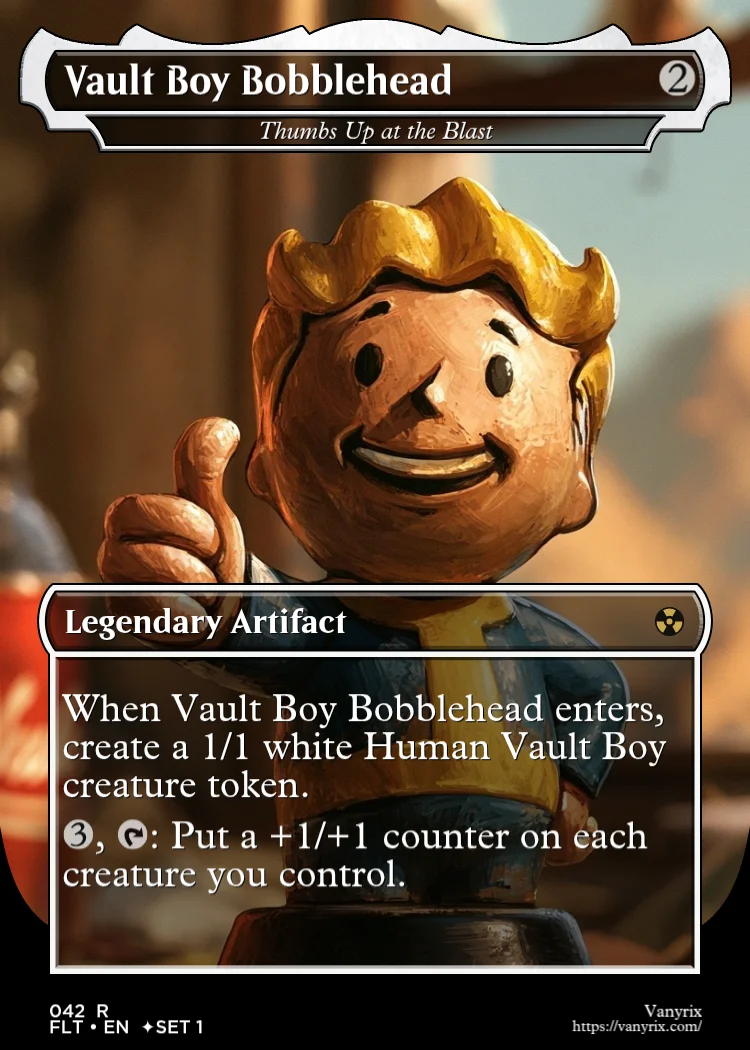 Vault Boy Bobblehead