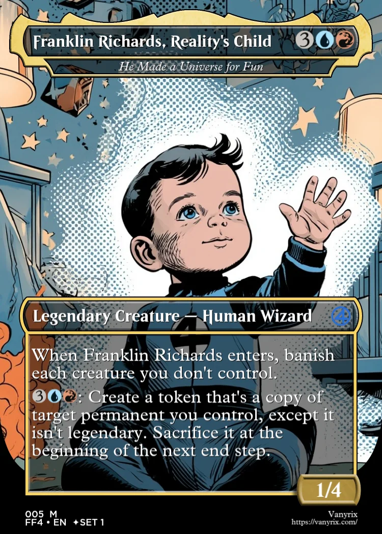 Franklin Richards, Reality's Child