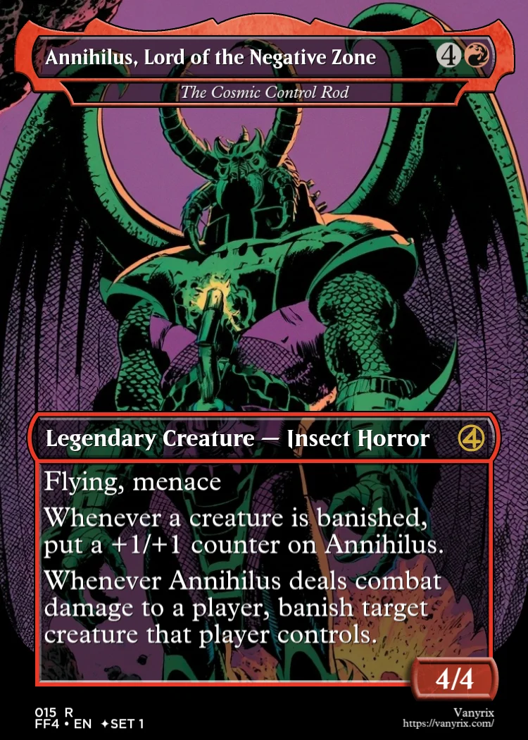 Annihilus, Lord of the Negative Zone