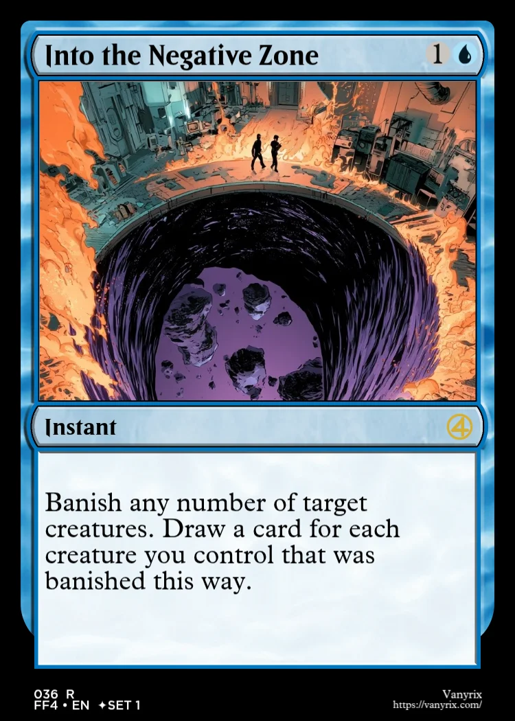 Into the Negative Zone