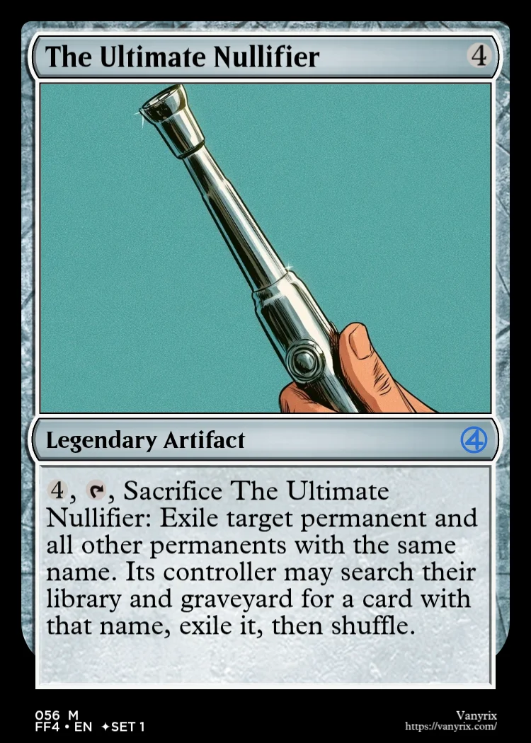 The Ultimate Nullifier