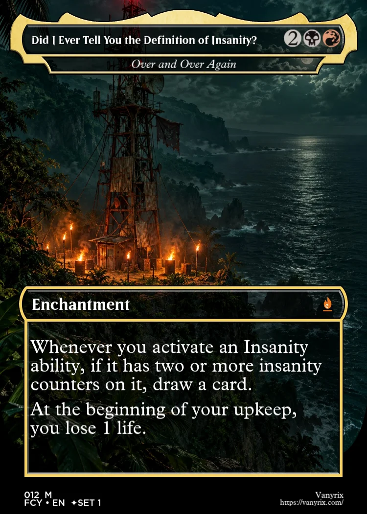 Did I Ever Tell You the Definition of Insanity?