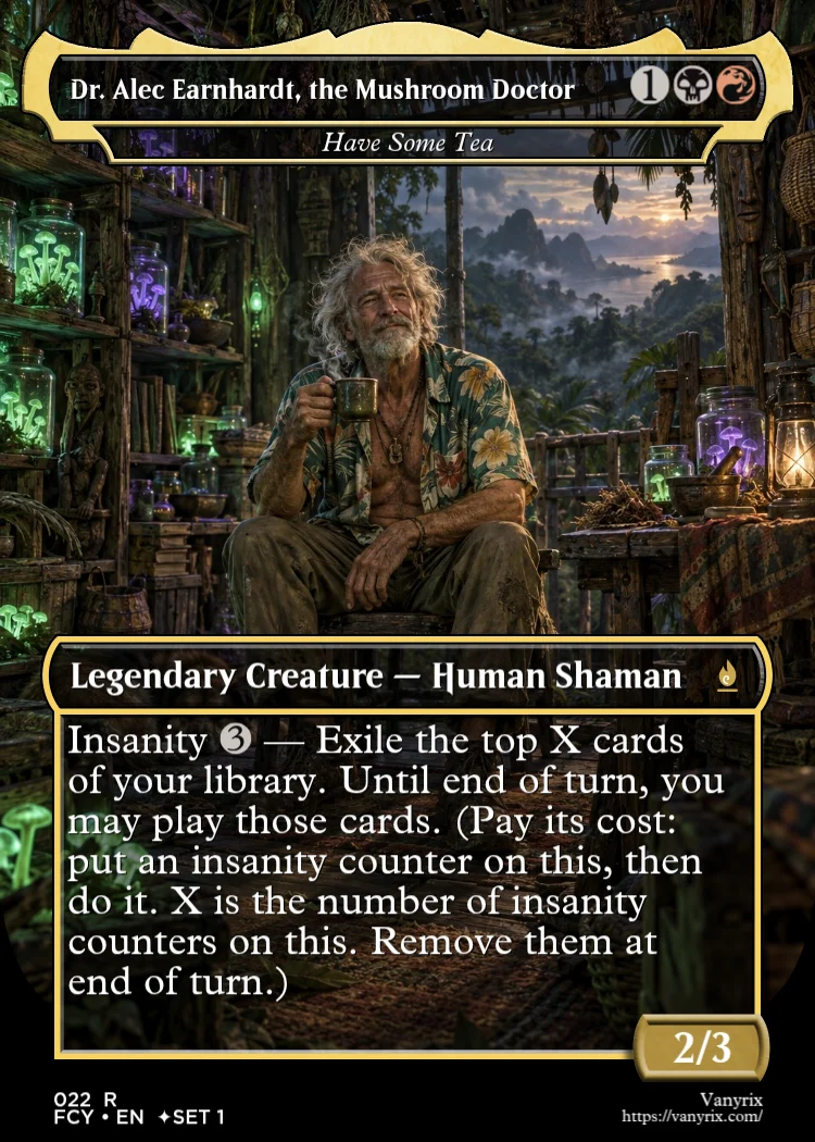 Dr. Alec Earnhardt, the Mushroom Doctor
