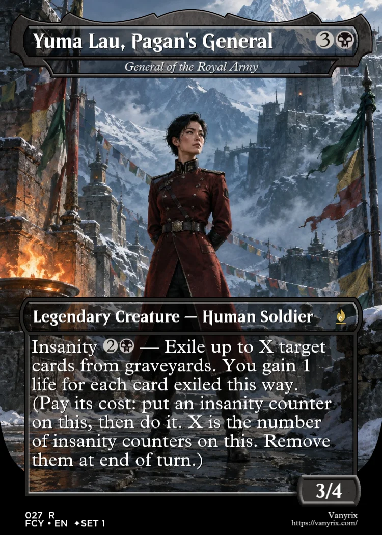 Yuma Lau, Pagan's General
