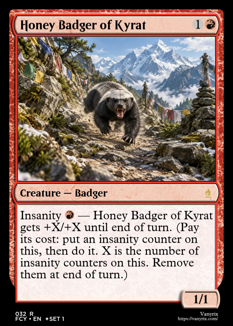 Honey Badger of Kyrat