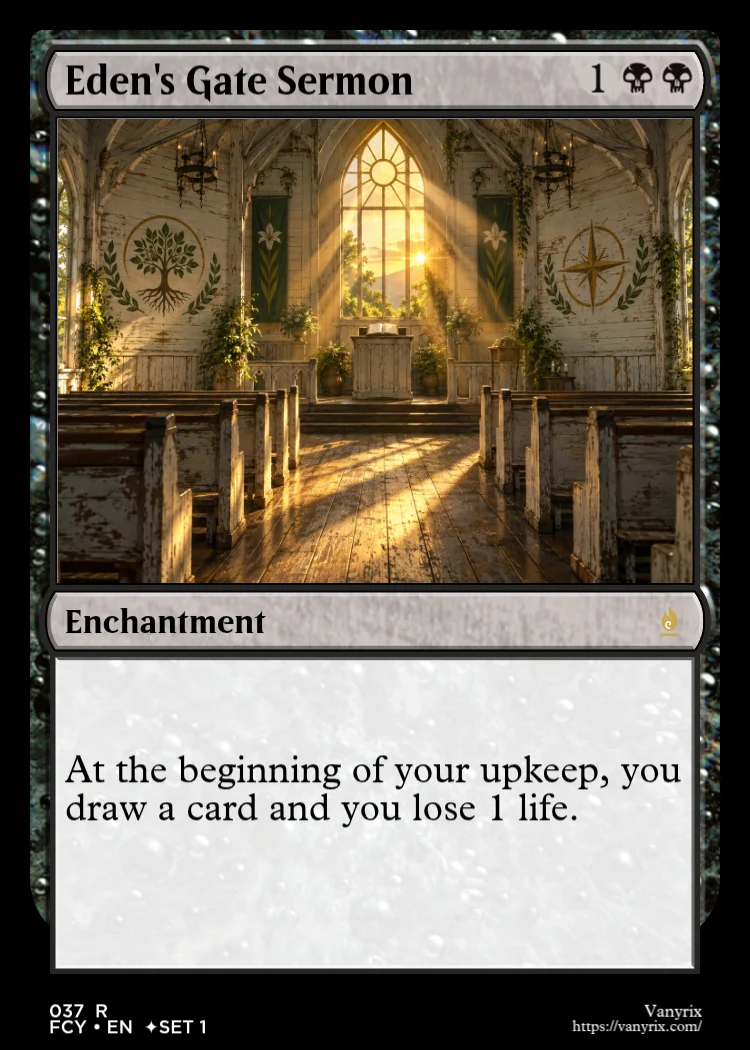 Eden's Gate Sermon